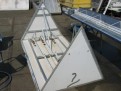driehoekige lichtbak 124x124x200