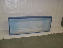 Lichtbak enkelzijdig 155x60 cm
